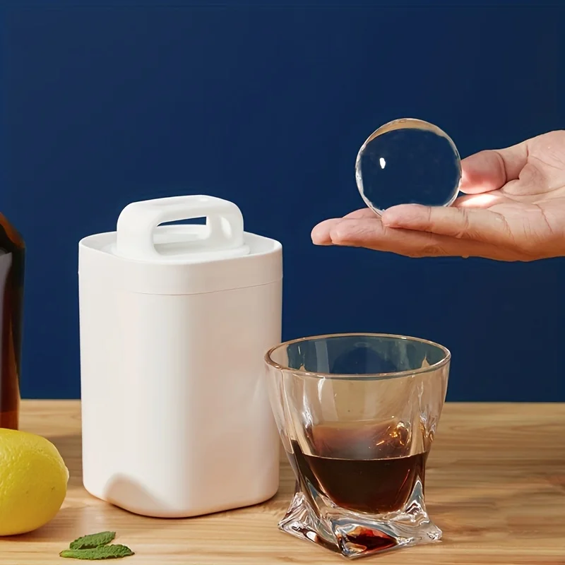 Ice Mold Sphere - IJsblokjesvorm, transparante grote ijsbal, whisky-ijsbalvorm, ijsblokjesbak