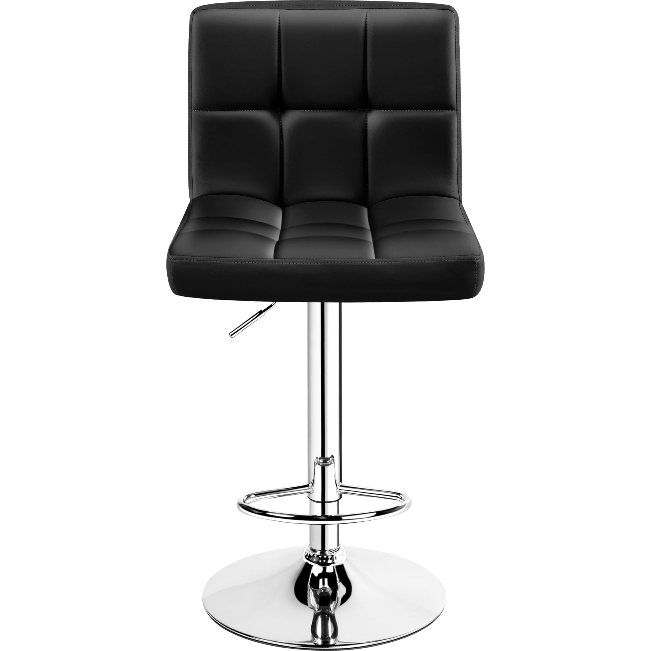 Home Bar Stools - Moderne verstelbare barkrukken, PU-lederen draaibare barstoelen,