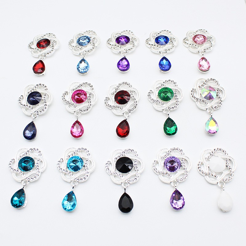 Cocktail Recipe Book - Shiny 28*45Mm 5 Stuks Crystal Strass