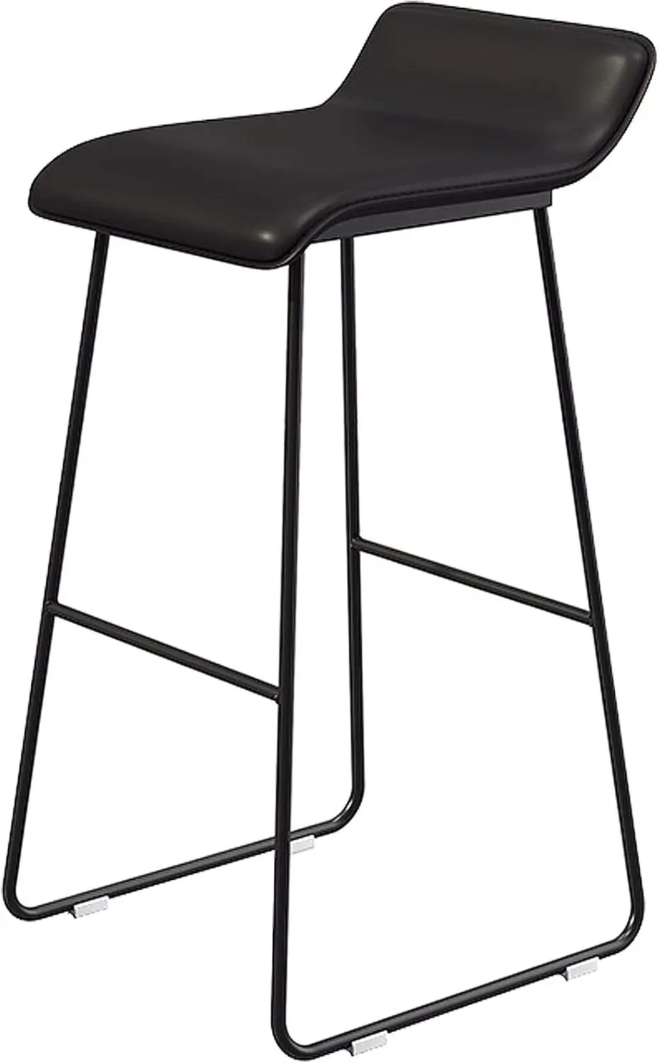 Home Bar Stools - Barstoelen Industrieel PU Lederen Barstoelen met