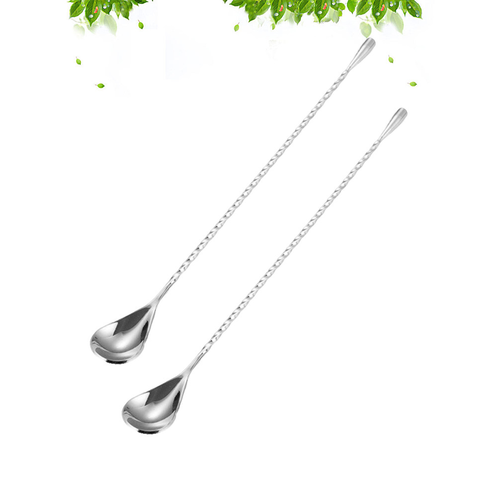 Bar Spoon Twisted - 1 stuks premium roestvrijstalen cocktaillepel met