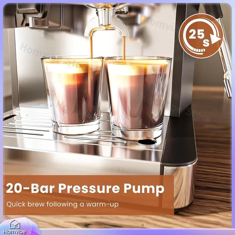 20 Bar Espressomachine met ing - Home Bar And Coffee recensie en prijs