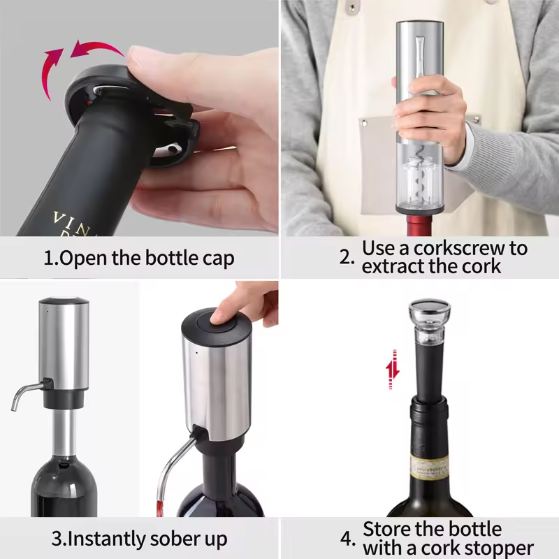 4-in-1 Oplaadbare Elektrische  - Home Bar Set recensie en prijs