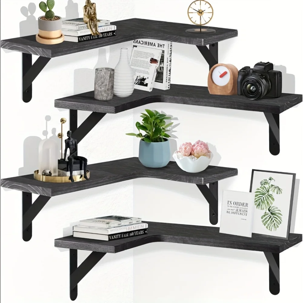 Wandplank van natuurlijk hout  - Home Bar Shelf recensie en prijs
