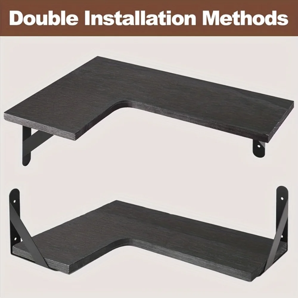 Wandplank van natuurlijk hout  - Home Bar Shelf recensie en prijs
