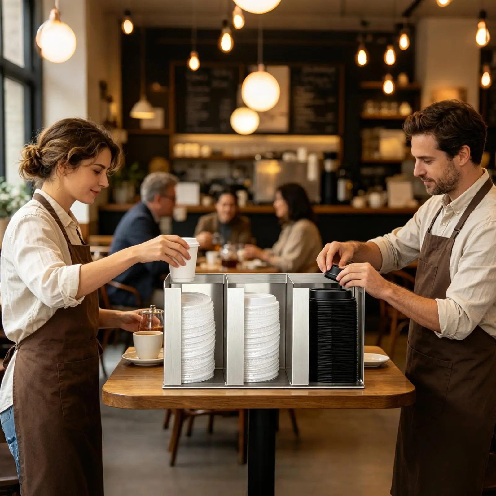Beker- en dekselorganizer met  - Home Bar And Coffee recensie en prijs