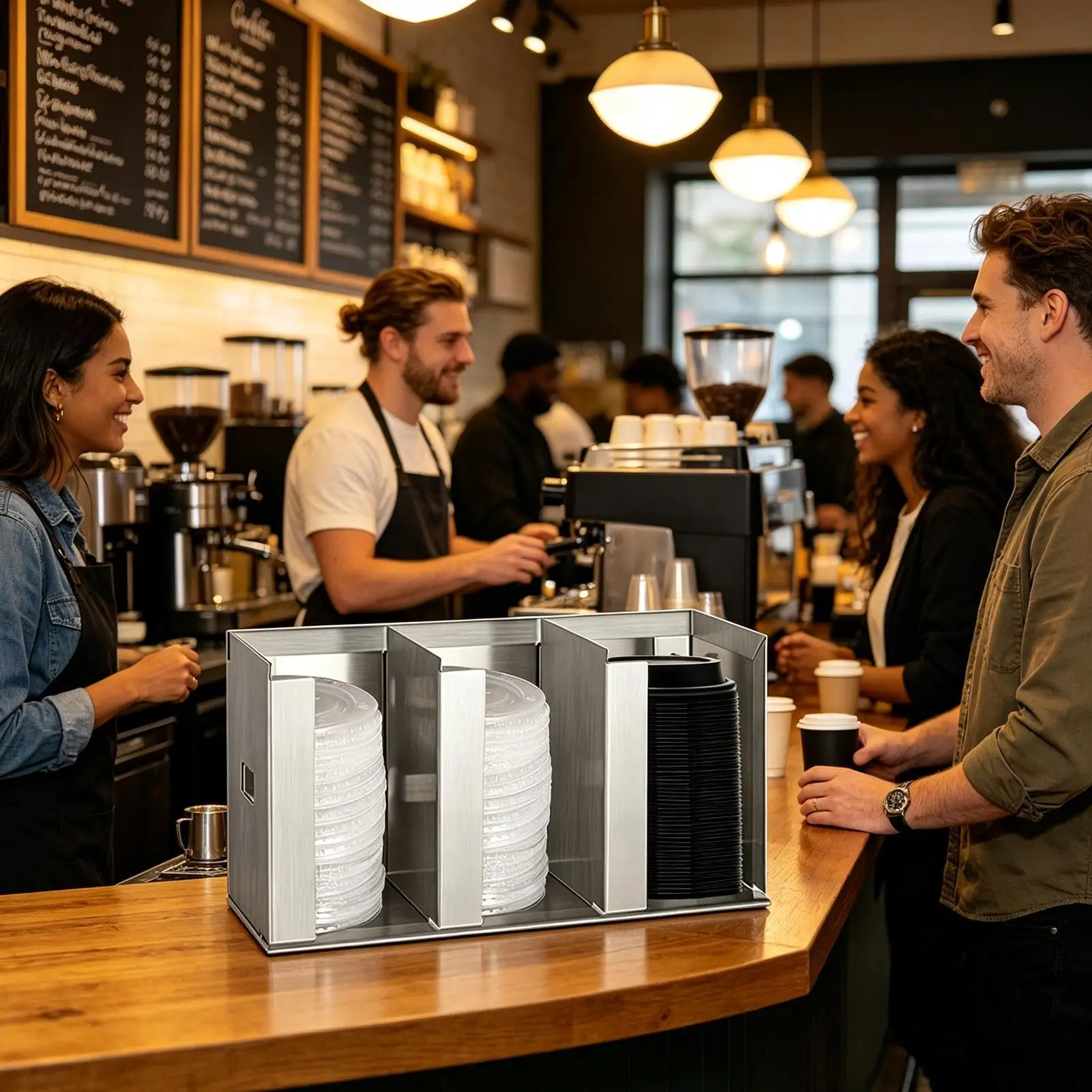 Beker- en dekselorganizer met  - Home Bar And Coffee recensie en prijs