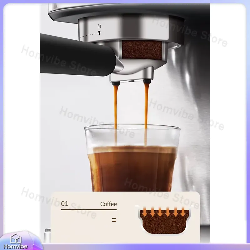 RVS Espressoapparaat 20 Bar, d - Home Bar And Coffee recensie en prijs