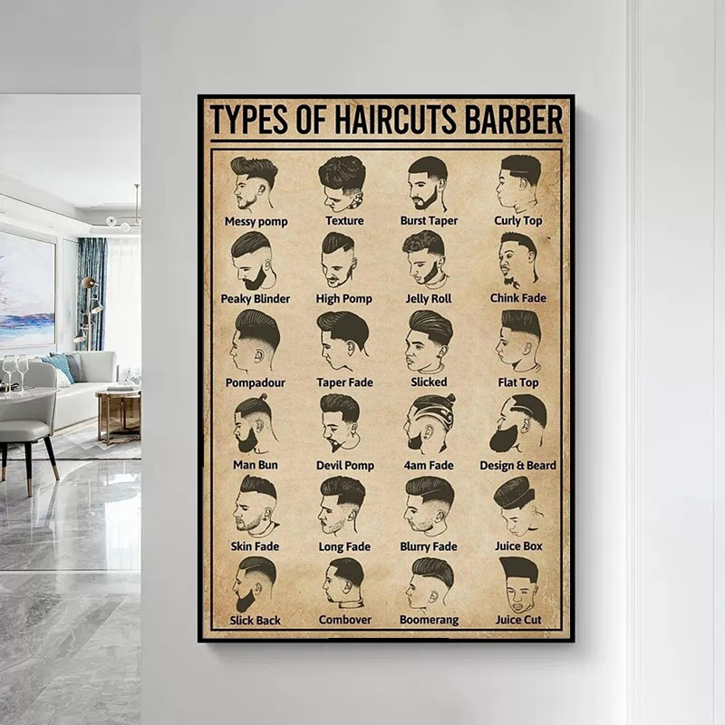 Frameloze, retro soorten kapse - Home Barbershop recensie en prijs