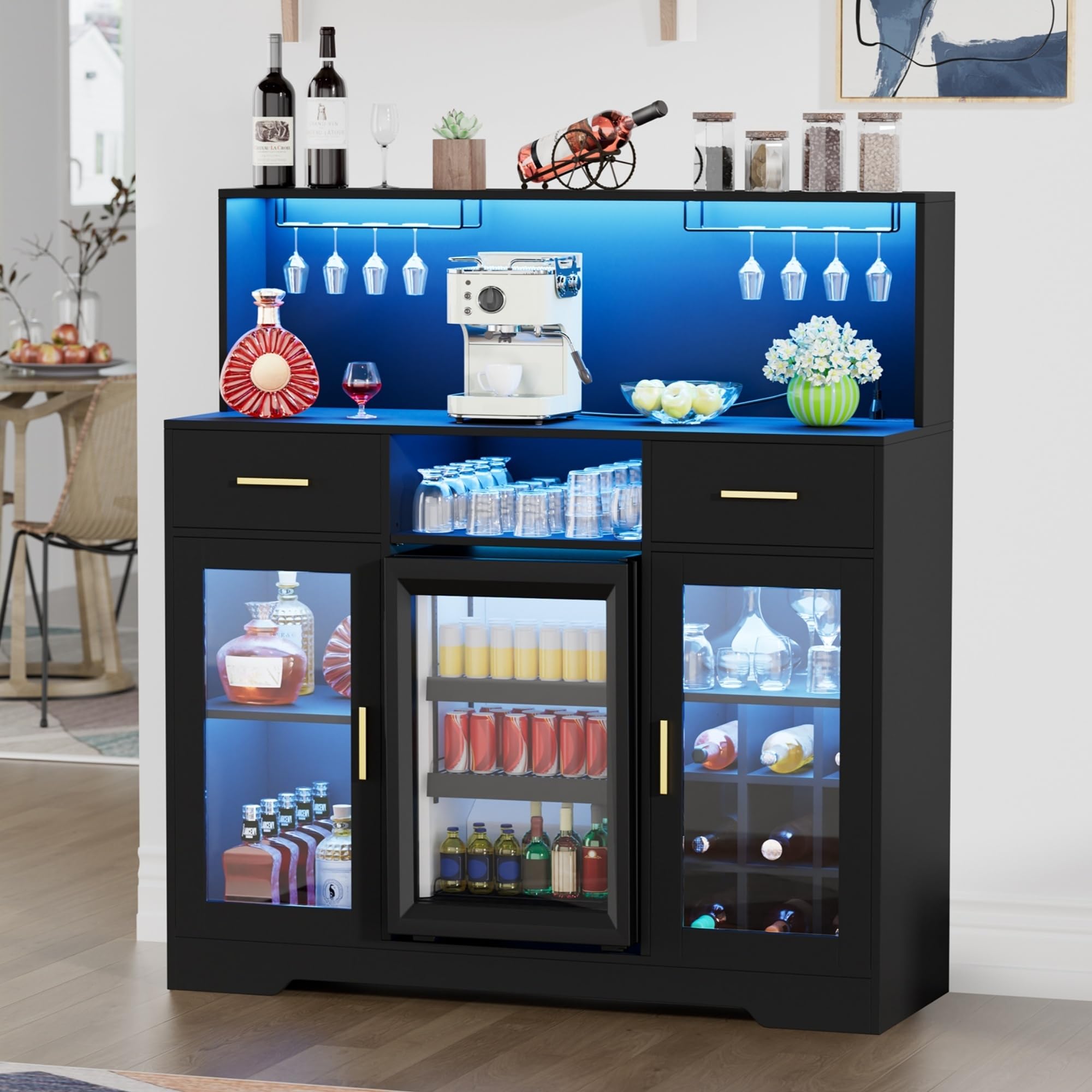Minikoelkast met opbergruimte, - Home Bar And Fridge recensie en prijs