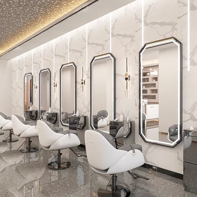 Volledige lengte spiegel met d - Home Barbershop recensie en prijs