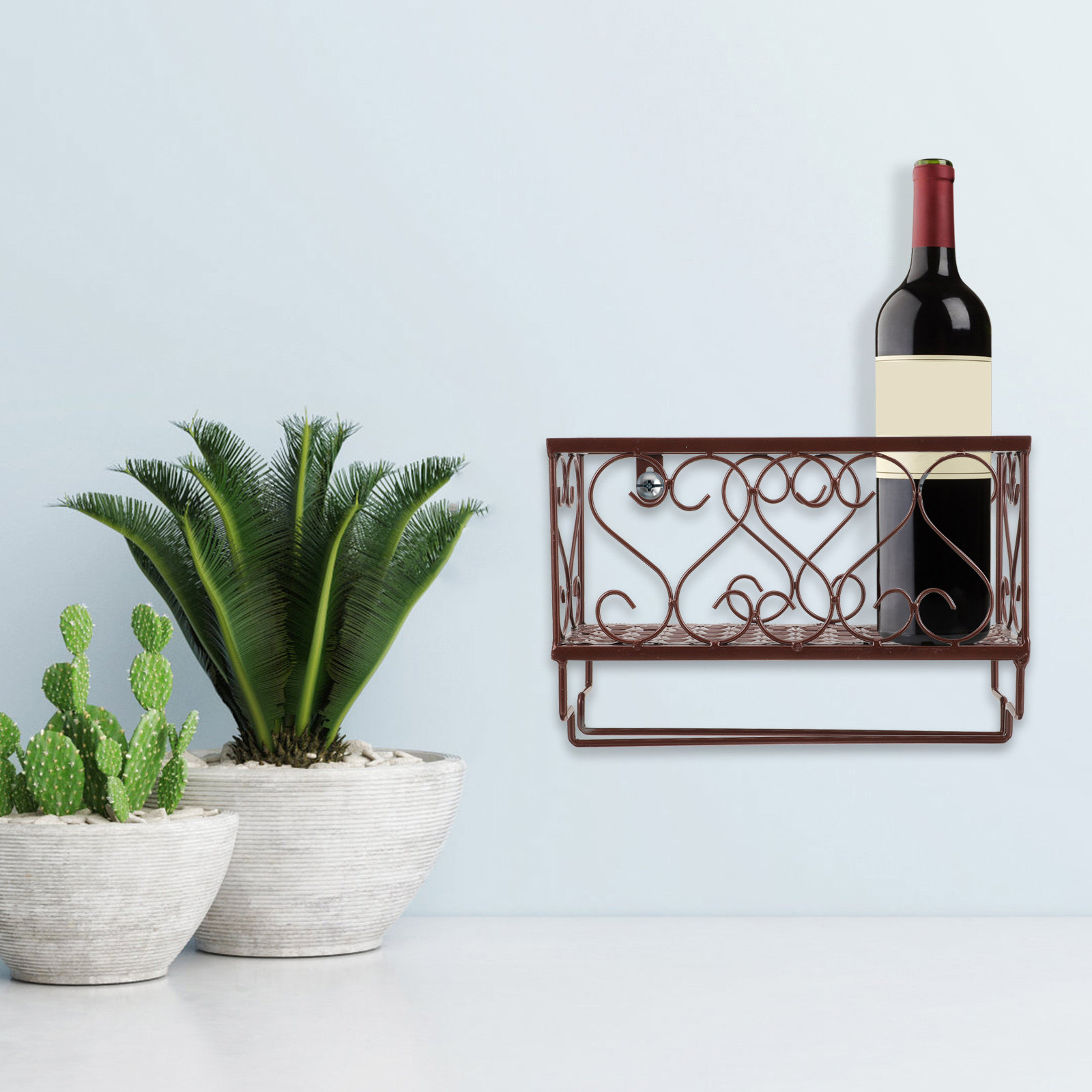 Ruimtebesparend wandgemonteerd - Home Bar Shelf recensie en prijs