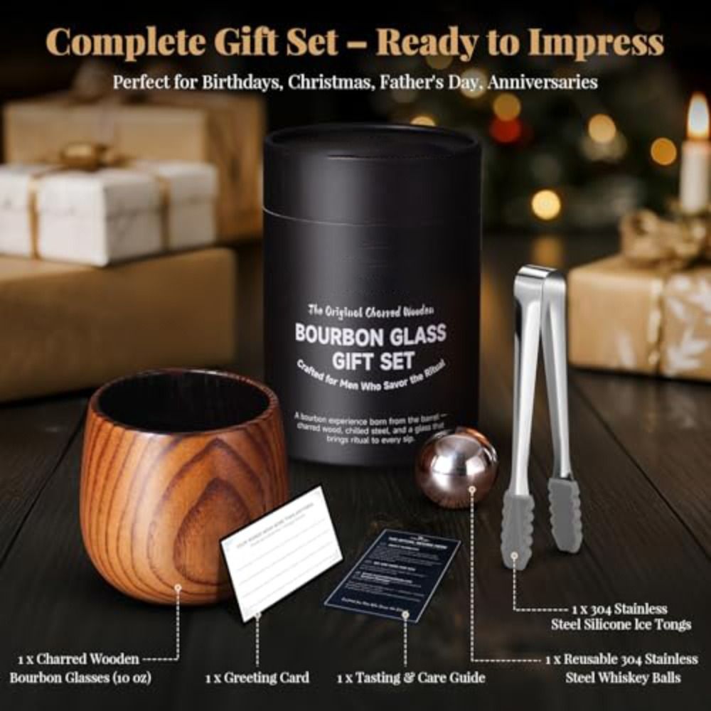 Premium handgemaakte whiskygla - Home Bar Set recensie en prijs