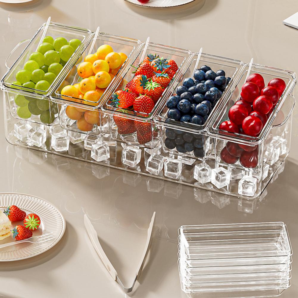 Taco Bar Serveerset voor feest - Garnish Tray Set recensie en prijs