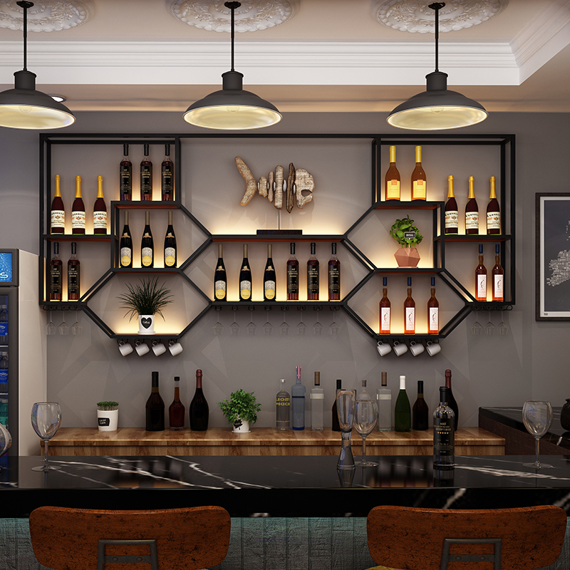 Metalen planken Wijnkast Woonk - Home Bar Shelf recensie en prijs