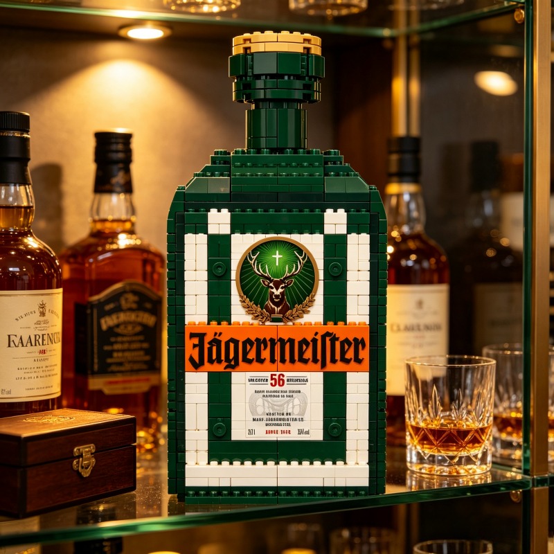 DIY Jagermeister likeurfles bo - Home Bar Set recensie en prijs