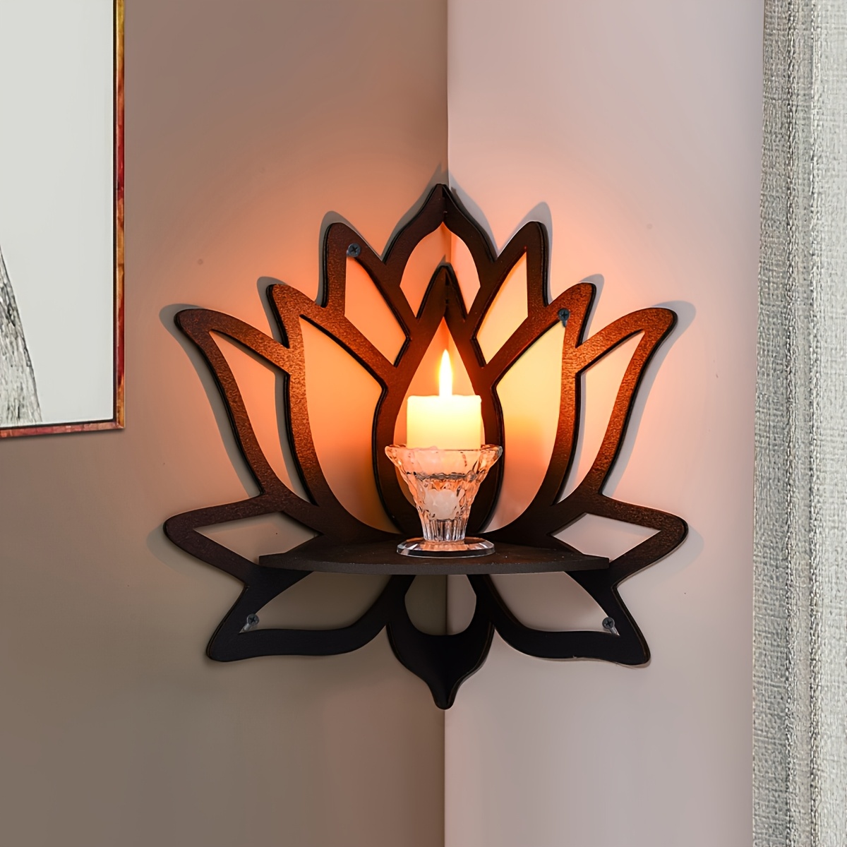 Lotus Corner zwevende plank, h - Home Bar Shelf recensie en prijs